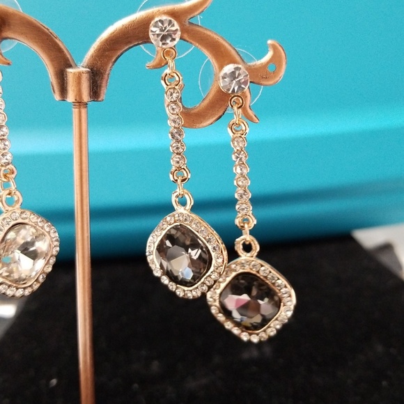 Austrian crystal earrings - Picture 3 of 6